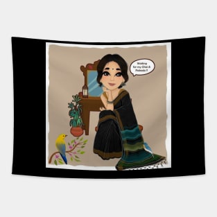 Saree love chai Tapestry