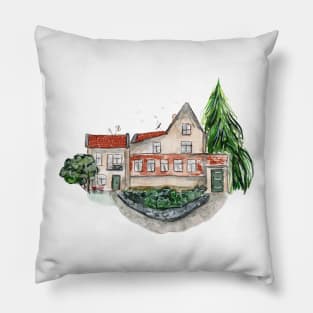 Old house Pillow