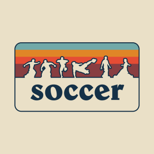 Retro Soccer Player T-Shirt