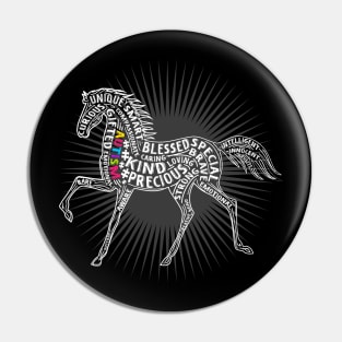 autism awareness horse Pin