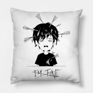 I'm (Not) Fine Pillow