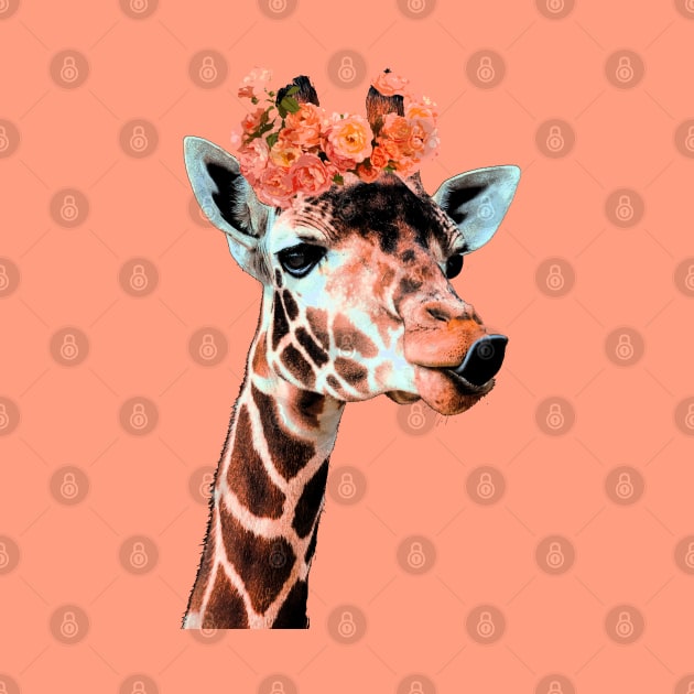 Retro Girraffe by MutchiDesign