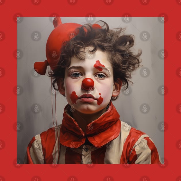 Sad clown by Creativetee's101