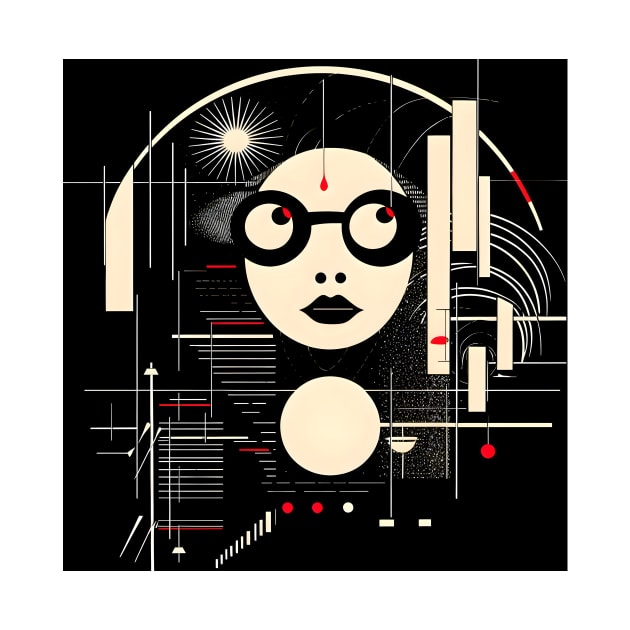 Bauhaus Girl by Polyshirt