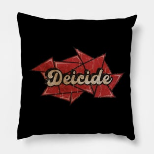 Deicide - Red Diamond Pillow