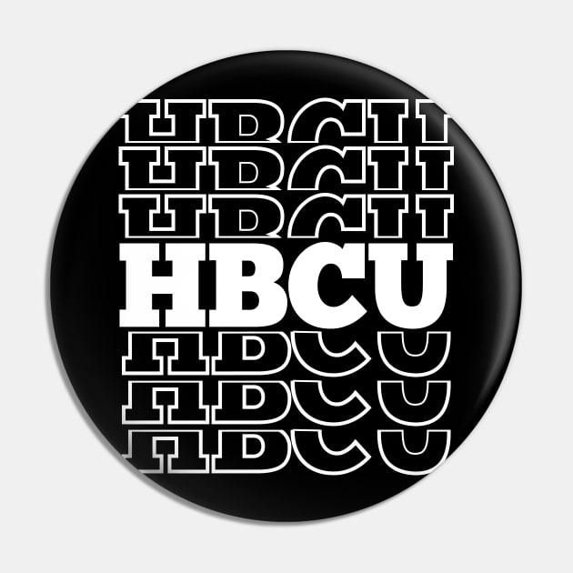 HBCU Stacked Student, Grad or Alumni Pin by blackartmattersshop