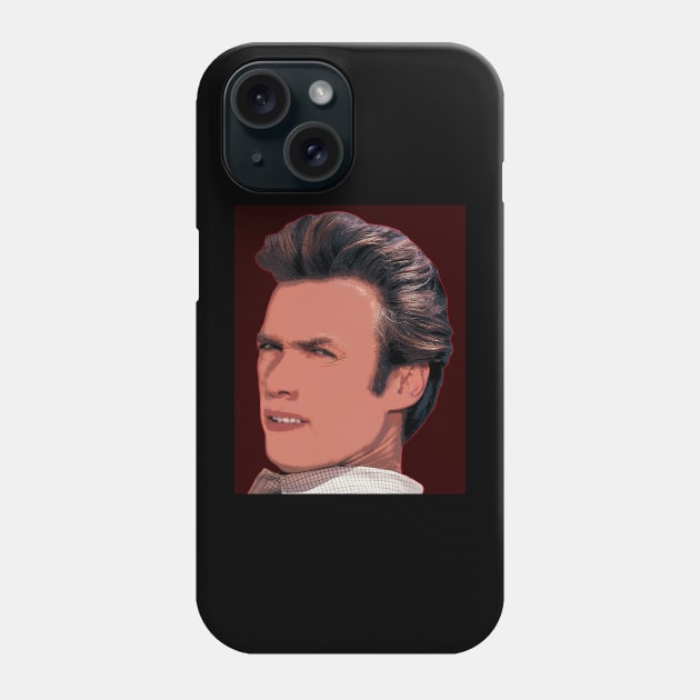 clint eastwood Phone Case by oryan80