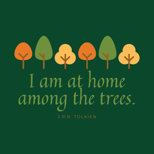 I am at Home Among the Trees // Tree Line by CorrieMick