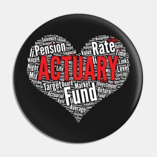 Actuary Definition Heart Shape Word Cloud Math product Pin