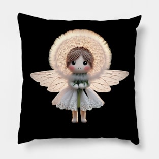 Dandelion girl АІ Pillow