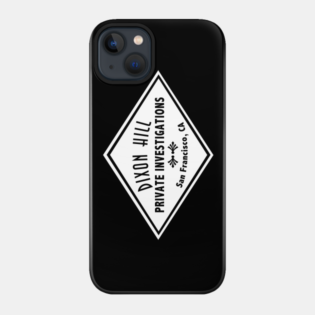 Dixon Hill Private Investigations - Star Trek - Phone Case