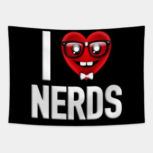 I Love Nerds Tapestry