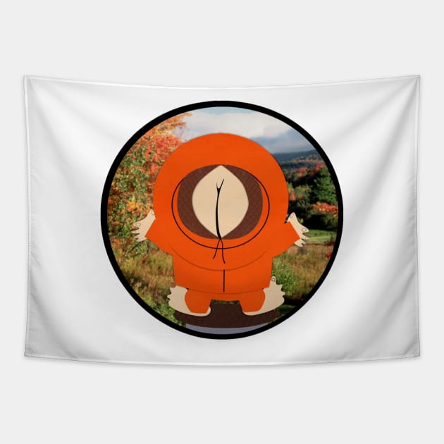 South Park - Kenny School Photo Tapestry by Xanderlee7