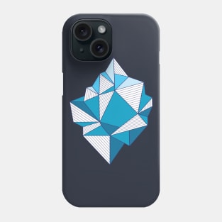 Geometric Iceberg Phone Case