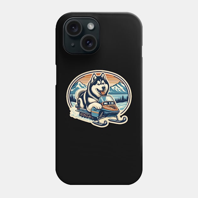 Lazy Husky Phone Case by k9-tee