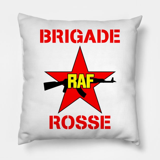 Mod.8 RAF Brigade Rosse Red Army Pillow by parashop