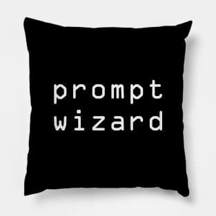 Prompt Wizard Pillow