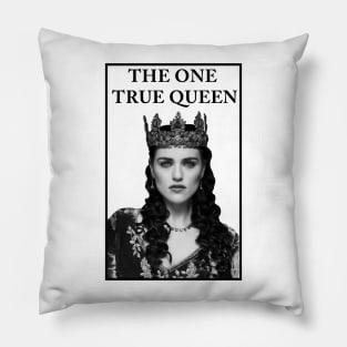 Katie McGrath Morgana One True Queen Pillow