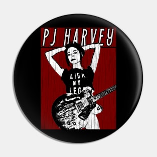 Vintage Retro Pj Harvey Pin