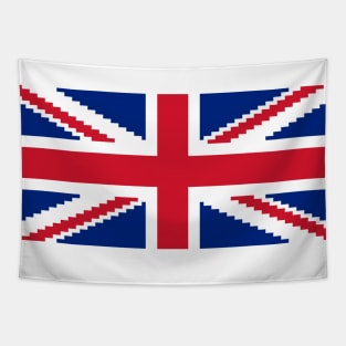 Union Pixel Jack Tapestry