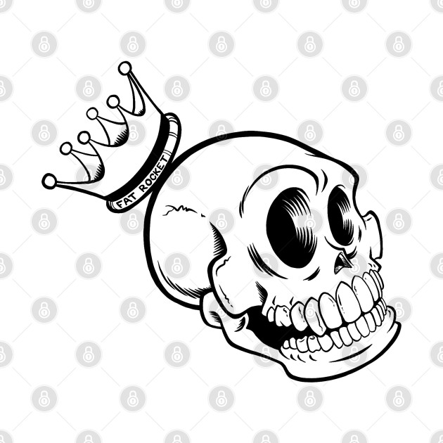 King Skull Boy Dbl Sided by FatRocketStudios