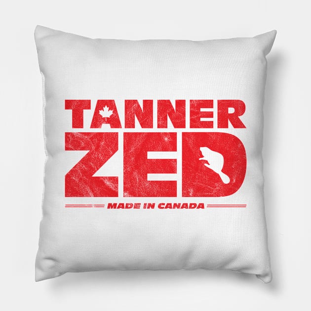 Tanner Zipchen - Tanner Zed Pillow by TheClementW