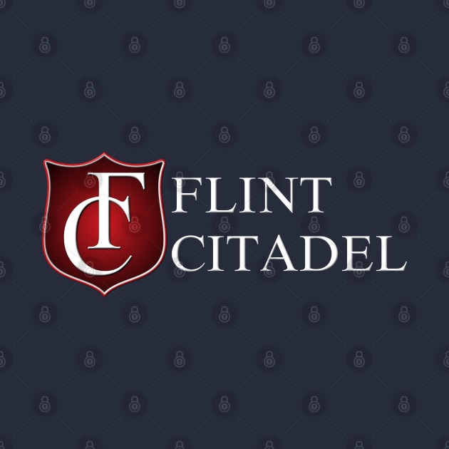 Flint Citadel Apparel (White Lettering) by Vehicle City Music