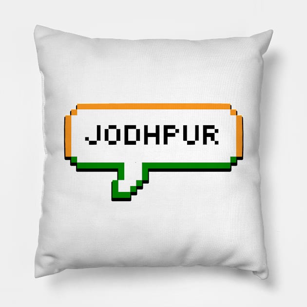 Jodhpur India Bubble Pillow by xesed