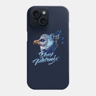 Blue phoenix Phone Case