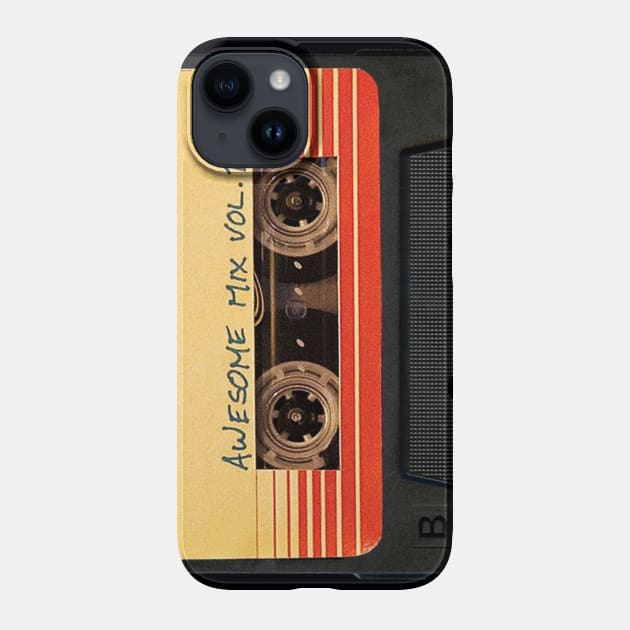 Awesome Mix Vol 1 Guardians Of The - Awesome Mix 1 - Phone Case | TeePublic