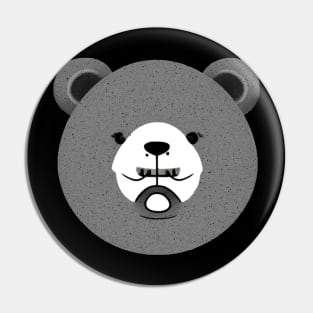 Cute Bear Grr Grr no.5 Pin