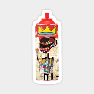 Spraypaint Can with Basquiat Magnet