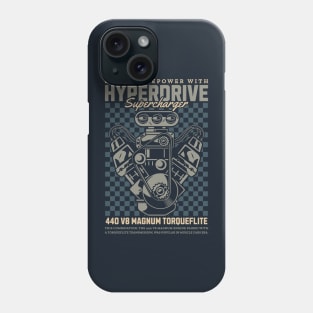 Supercharger Engine Phone Case