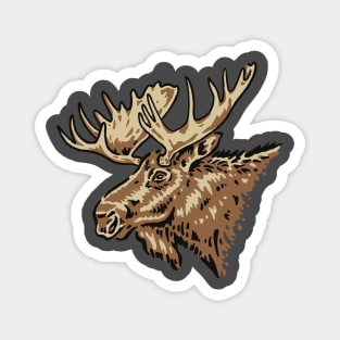 Moose Head Magnet