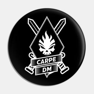 Carpe DM Skull Swords Pin