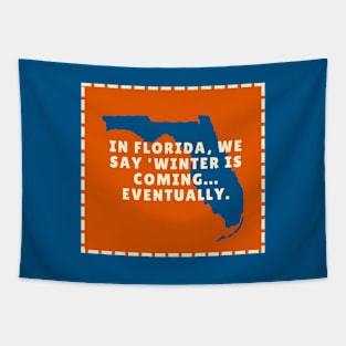 Sunshine State Serenity: Florida Quote Collection Tapestry