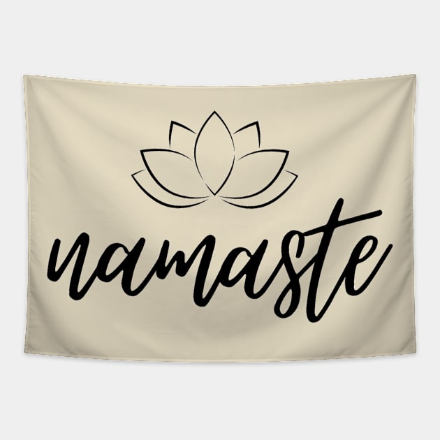 Namaste Tapestry by TheDesigNook