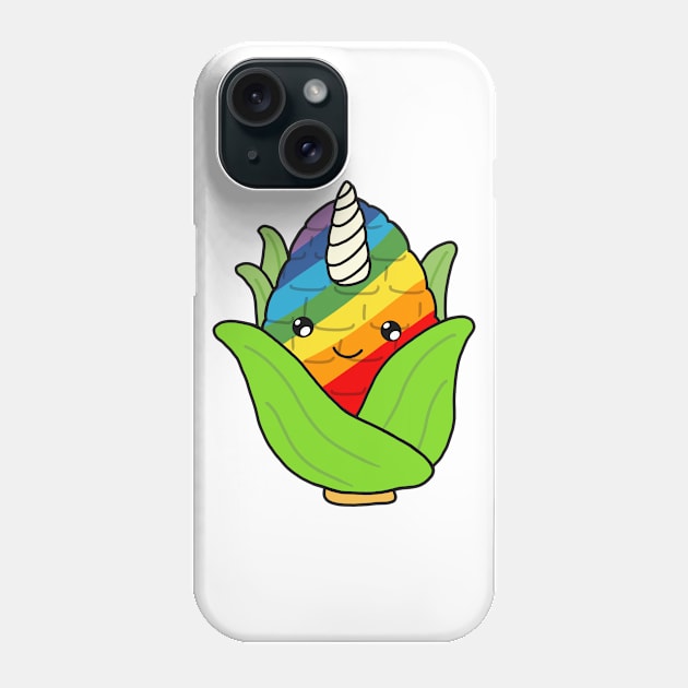 Rainbow Unicorn Phone Case by godelicious