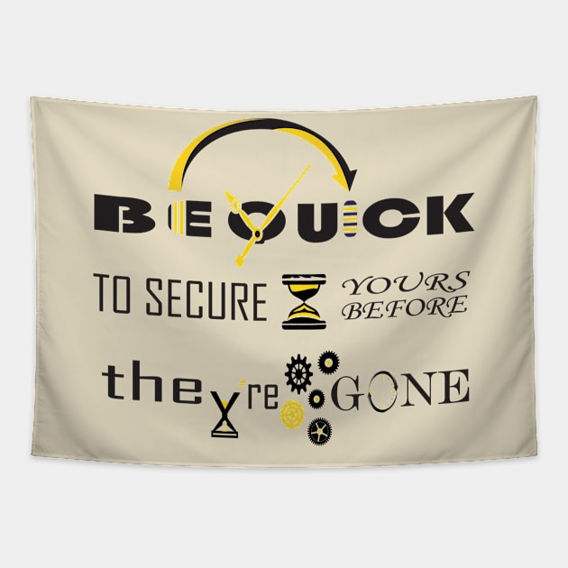 Be quick Tapestry by Mirak-store 