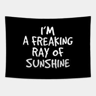 I'm a Freaking Ray of Sunshine - Irony And Sarcasm Tapestry