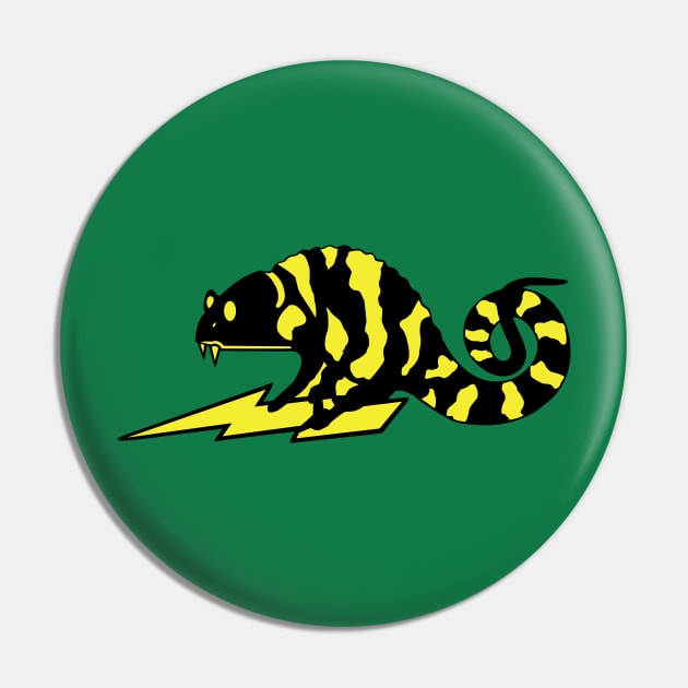 Chameleon logo Pin by Jamspeed