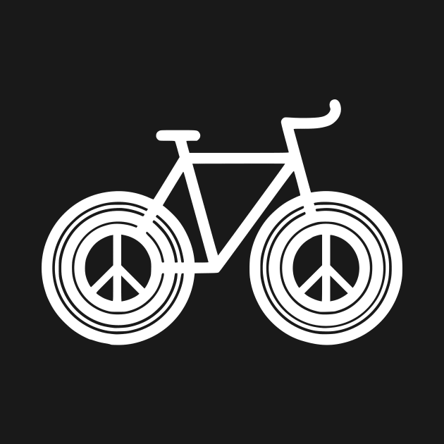 Ride for peace (white) by Birding_by_Design