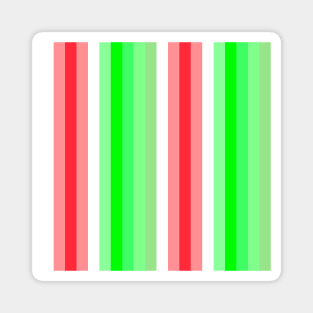 Christmas Stripes Magnet