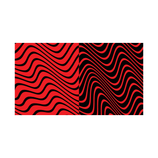 PewDiePie Wavy Pattern T-Shirt