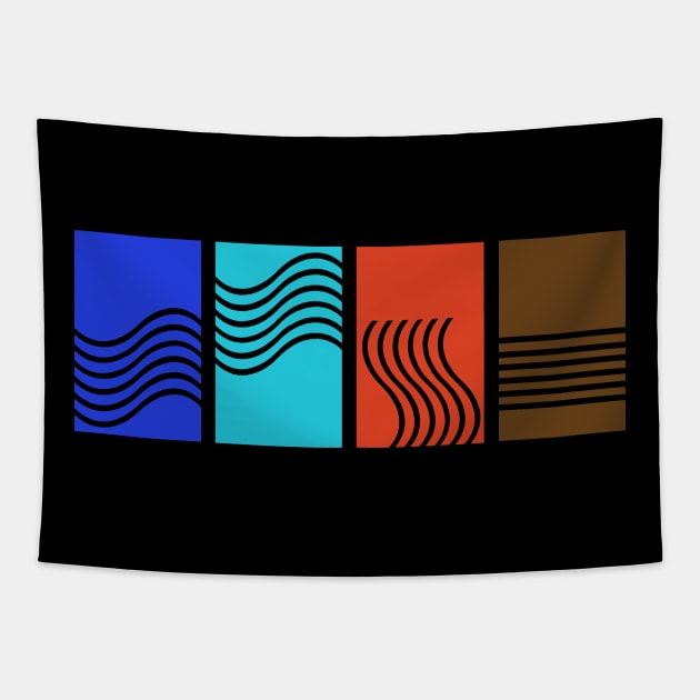 The First Four V2 Tapestry by PopCultureShirts