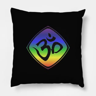 Om Spirituality Awareness Meditation Yoga Pillow
