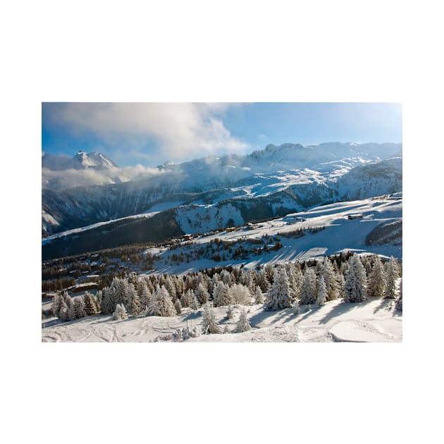 Courchevel 1850 3 Valleys French Alps France by AndyEvansPhotos