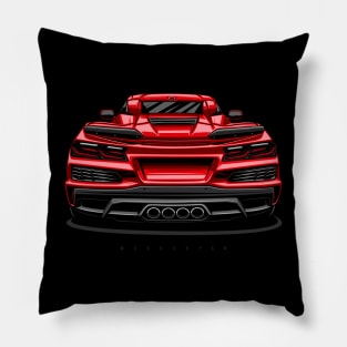 Corvette C8 Pillow