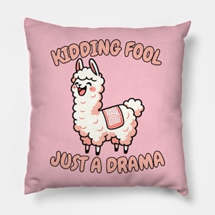 April fool llama Pillow