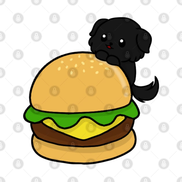 dog and burger chibi 2 by LillyTheChibi